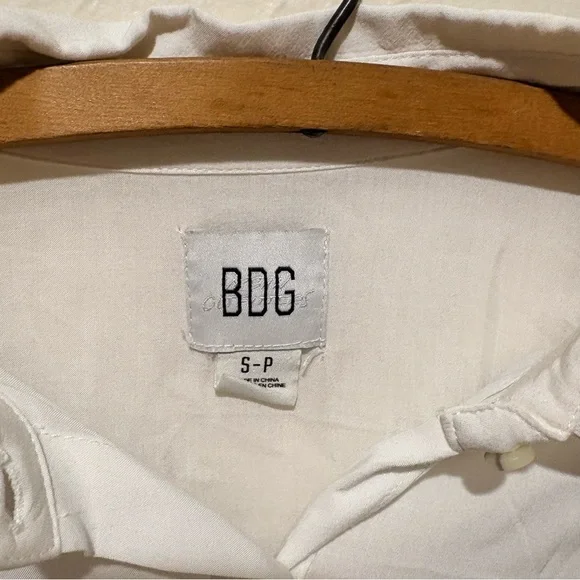 BDG Urban Outfitters Fringe Button Down Top - Picture 7 of 10